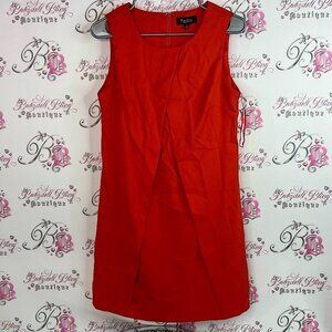 Papillon Blanc dress classy red Women's Orange Mini Dress